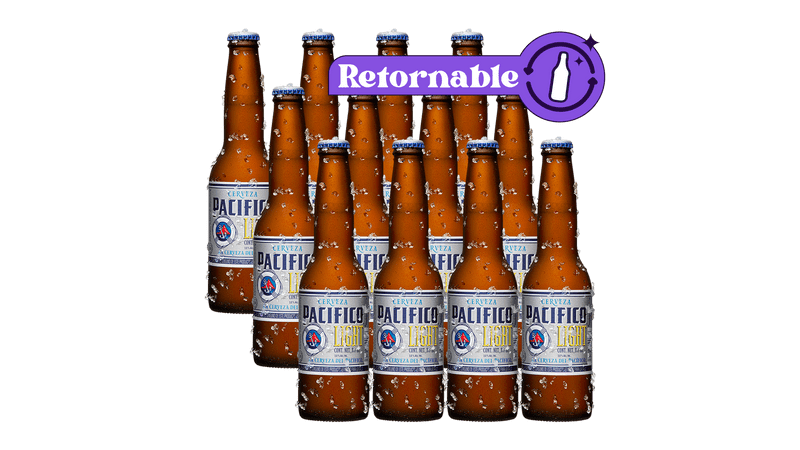 Cuartito Pacifico Light 24 piezas