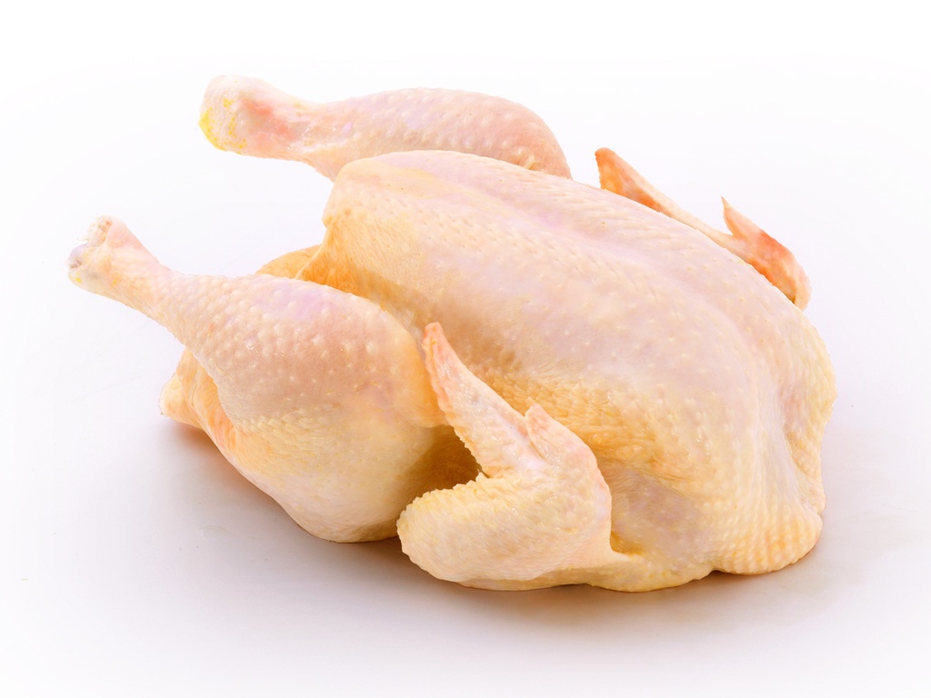 Pollo crudo (existencia)