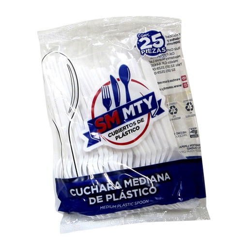 [0620] Cuchara desechable 25 pz