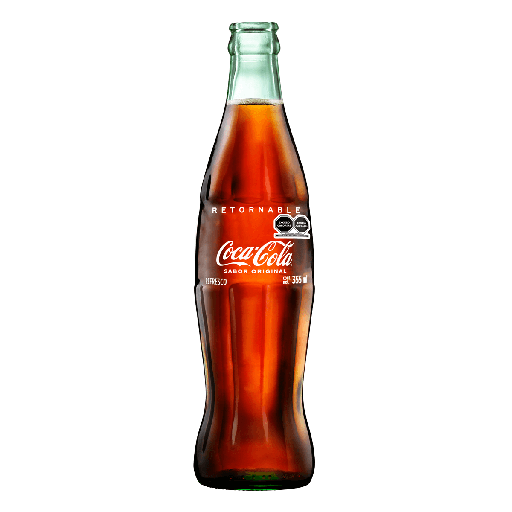 [3223] Coca cola vidrio 355 ml 24 piezas