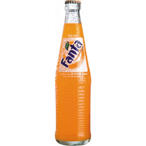 [3225] Fanta naranja vidrio 355 ml 24 piezas