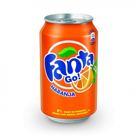 [3235] Fanta naranja lata pieza